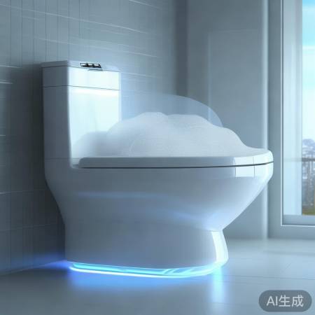 智能马桶泡沫盾：告别卫生间异味，享受洁净如厕体验