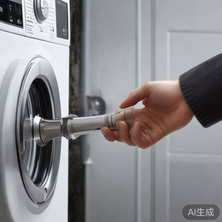 耐心转动,解锁洗衣机