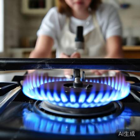 燃气灶中间炉头冒红火的原因解析