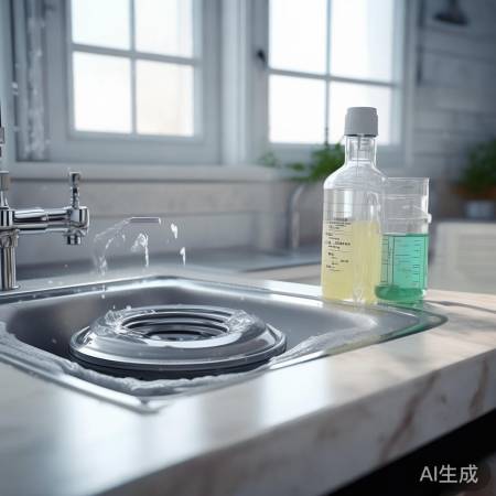 清洁洗衣机下水口