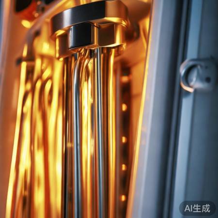 枫淮热水器：钛金节能管，寿命长