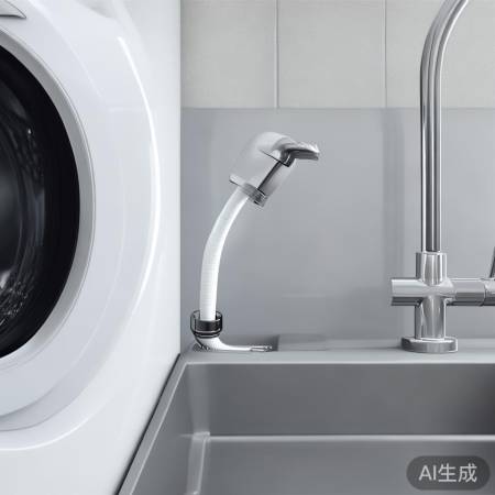 洗衣机排水管对接水龙头