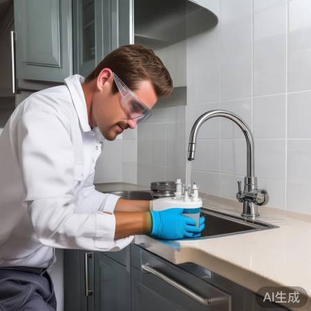 检查新减压阀,无漏水即成功