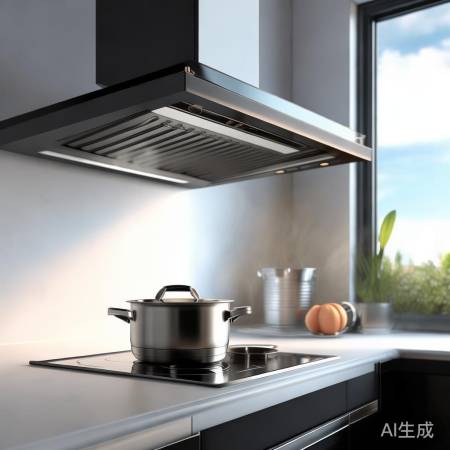 “超薄顶吸，清爽厨房神器”