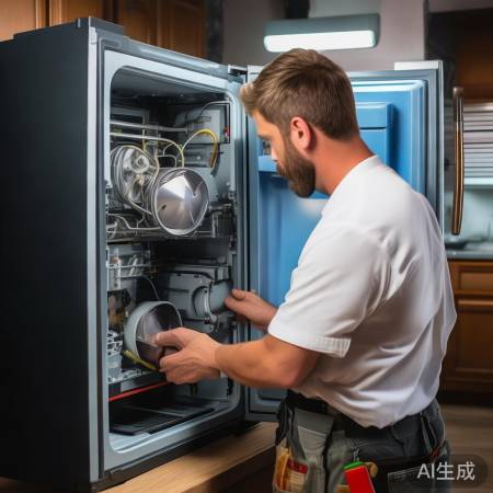 德努希冰箱400维修点查询分解%冰箱开启声音过大怎么办？轻松解决技巧