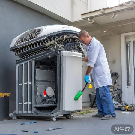 空气能设备清洗频率:按需而定