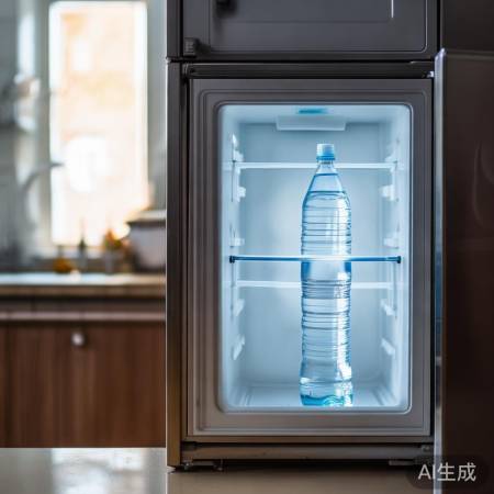 “定期换水，保冰箱卫生省电”