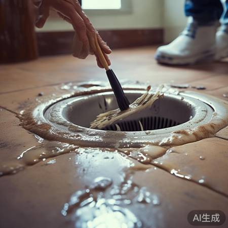 定期清洁地漏，防堵塞