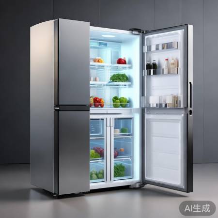 美菱冰箱人工热线客服教导：三星红色双开门冰箱：家居生活新选择，时尚与实用的完美结合