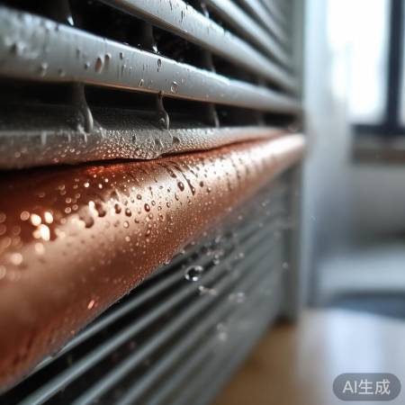 空调铜管冷凝水自然现象