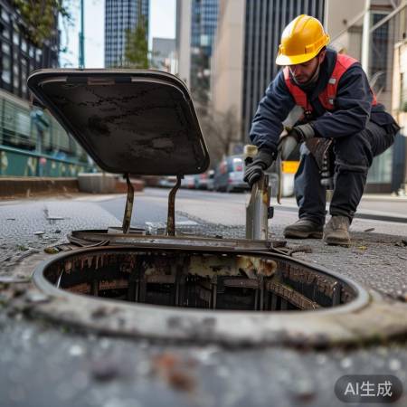 检查管道,防隐患。