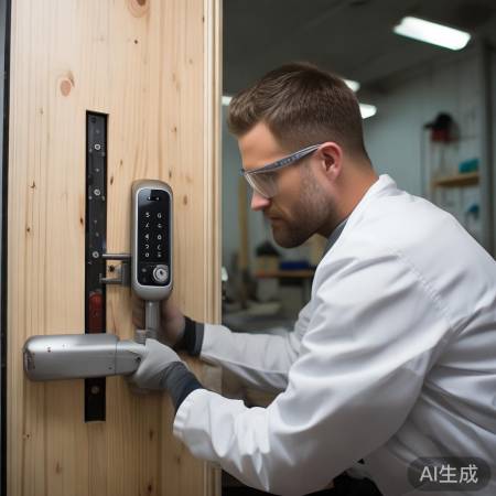 智能锁安装,尺寸与安全关键