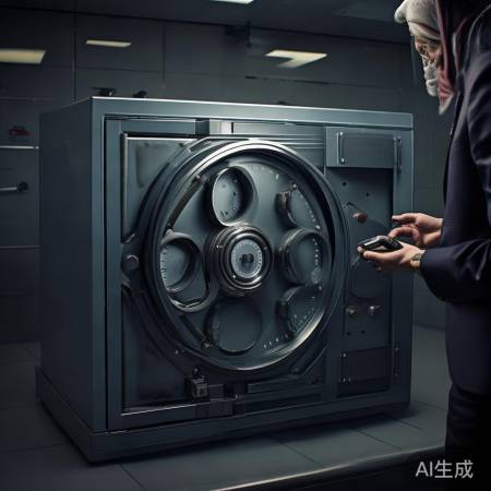 机械盘保险柜,守护宝藏勇士