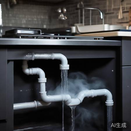 燃气灶熄火后咕咚声是空气和水流