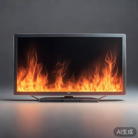 电视机运行产热