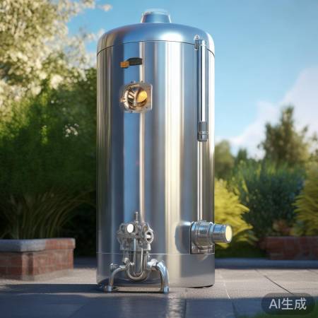 户外燃气热水器,燃气加热原理