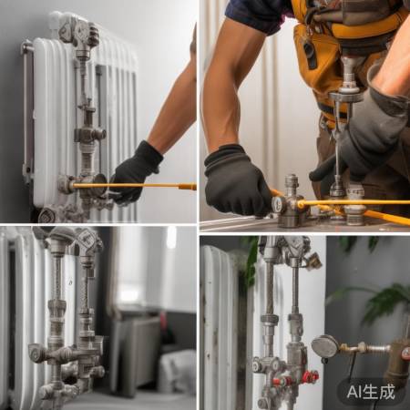 关闭暖气片阀门