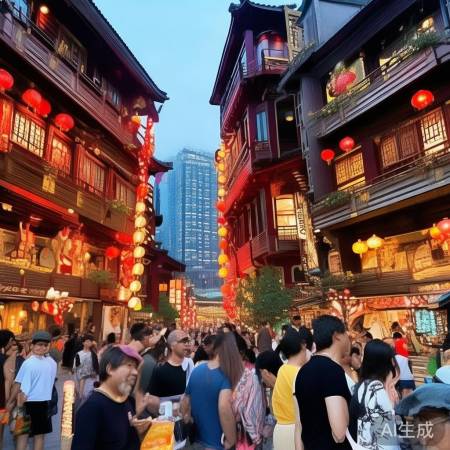 洪崖洞：网红打卡胜地