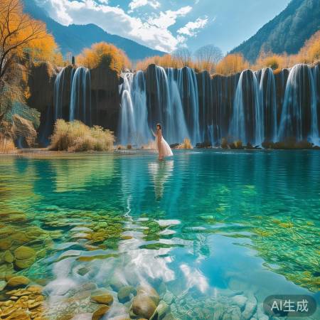 黄景瑜九寨沟之旅：心灵净化之旅揭秘