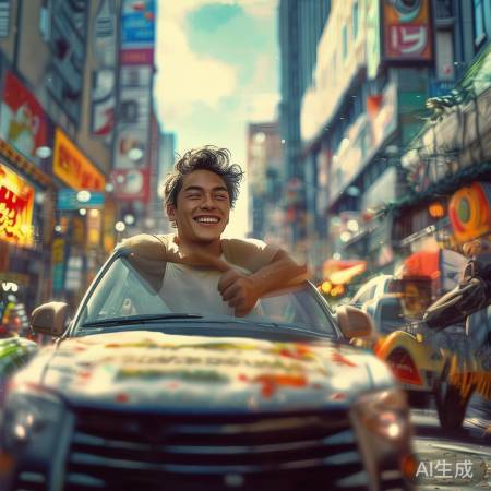周柯宇新手司机奇遇：一路笑翻天，历险记！
