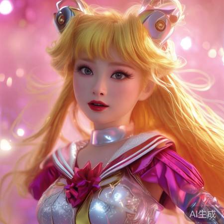 Angelababy二次cos美少女战士，惊艳全场！
