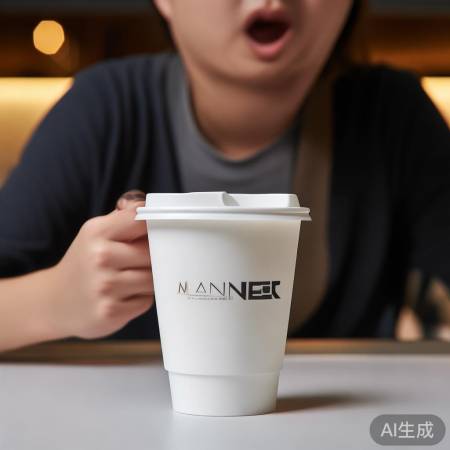 顾客买Manner超大杯竟发现套了个小杯？真相令人震惊！